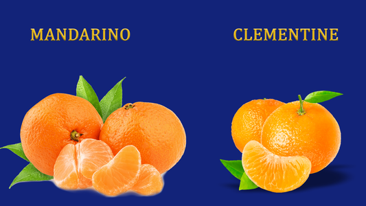 Clementine e mandarini a confronto